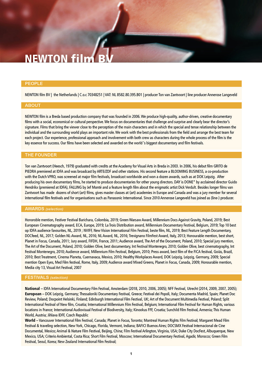 NEWTON-film-cv-page-1of5
