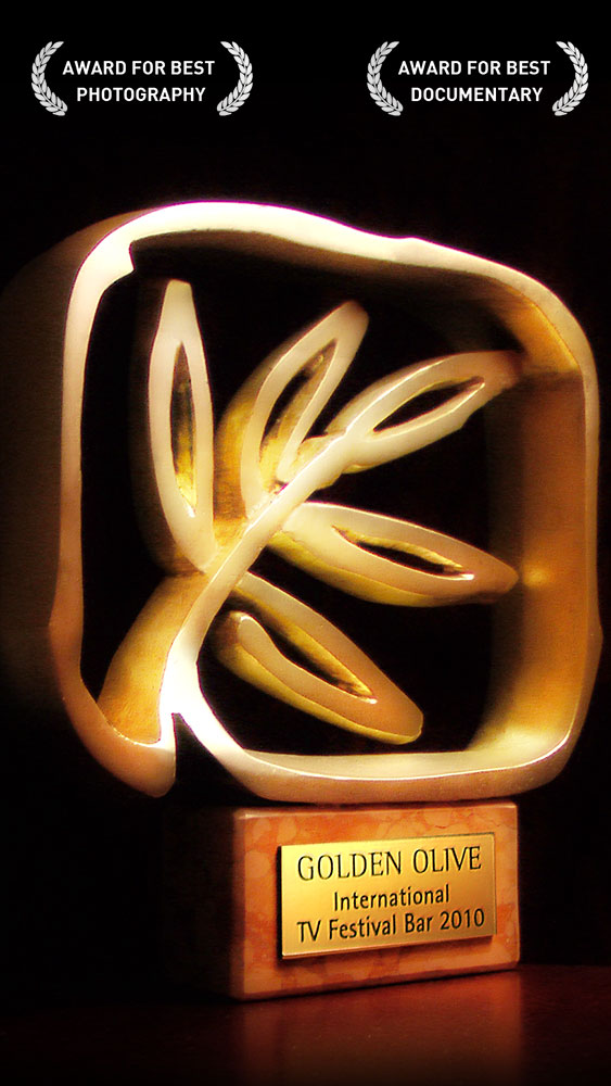 Film award for best documentary and best cinematography film Award Golden Olive