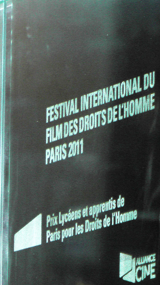 jury Audience award human rights film festival Paris France