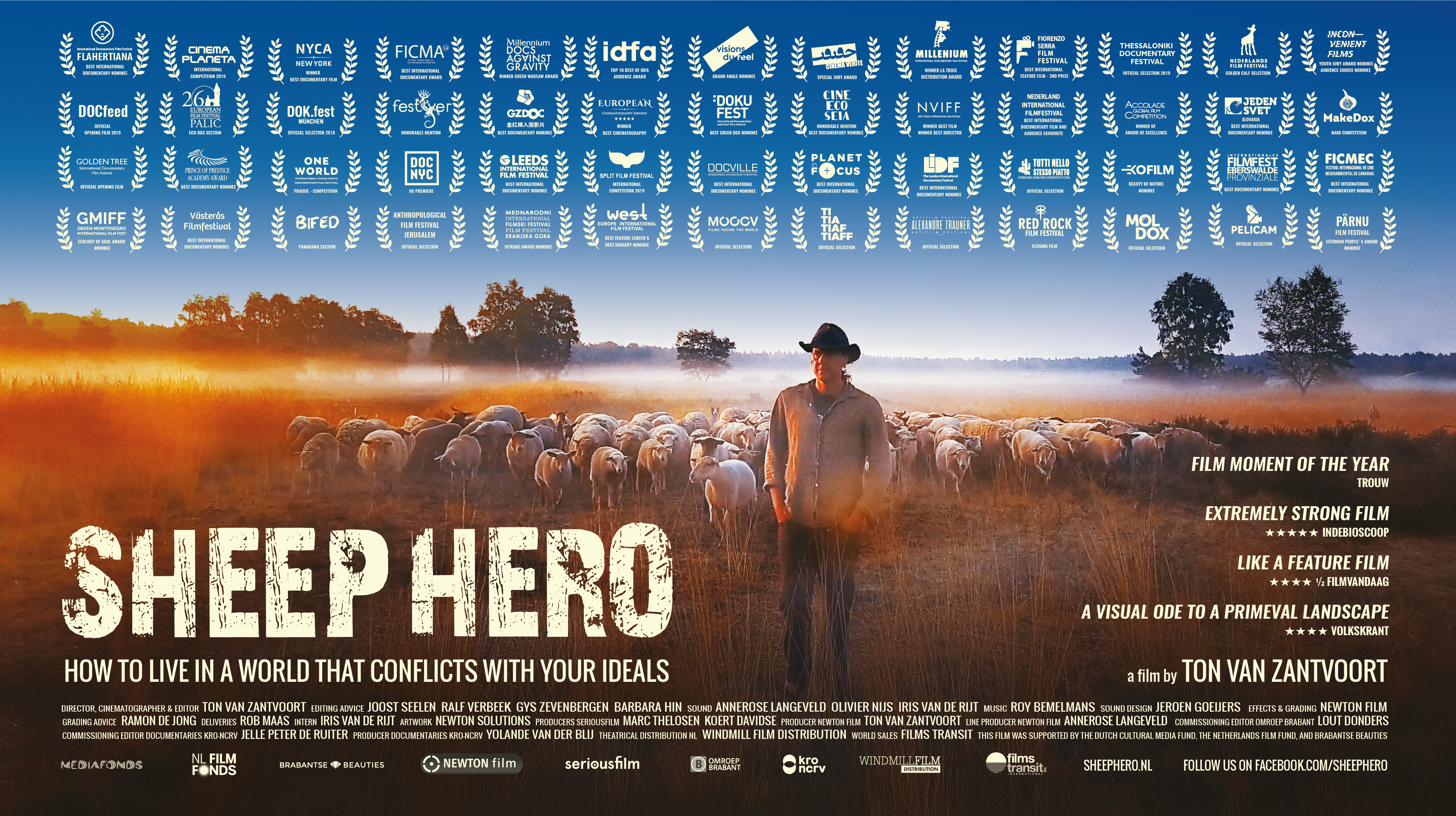 SHEEP HERO documentary flyer
