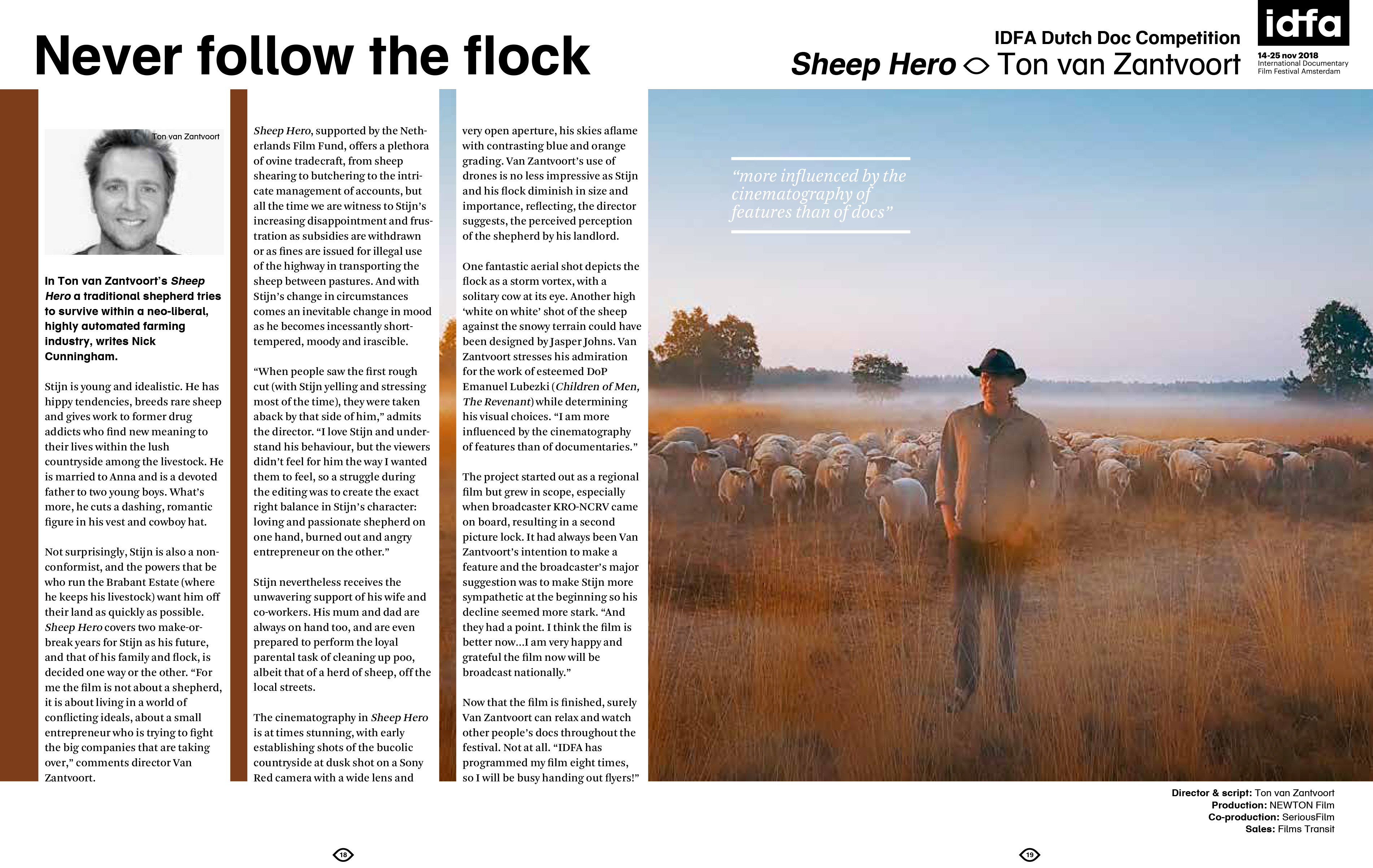 SHEEP HERO - Never follow the flock